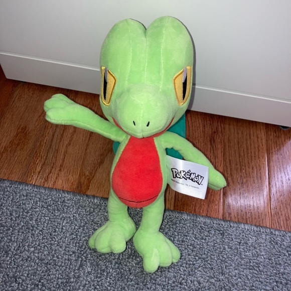 Pokemon Other - POKÉMON PLUSH TREEKO CHARACTER NWOT